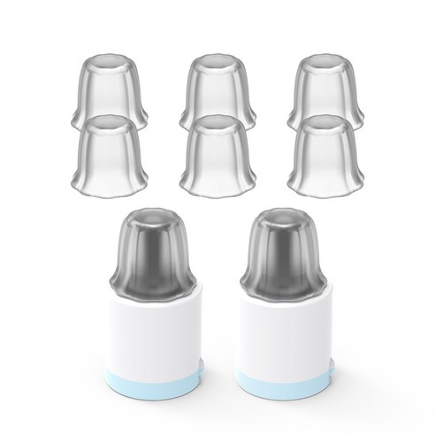 노즈굿 실리콘팁 6pcs 3쌍 일반형, 3개
