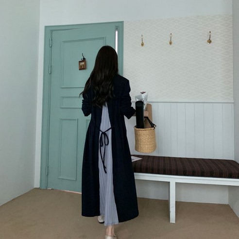 마임플리츠원피스 빅사이즈 여성 롱원피스 임산부원피스 임부복