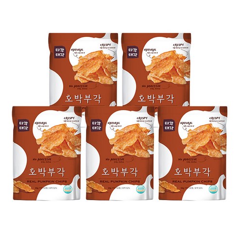 [티각태각] 호박부각60g 5개, 60g