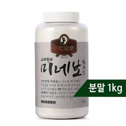 인산가 미네보 분말 150g 인산죽염 생활죽염 약소금 국내산 천일염 인산소금, 1개