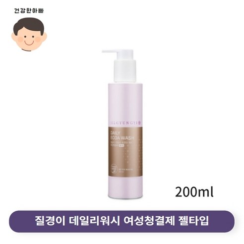 질경이 데일리 에코아워시 퓨어 젤 여성청결제, 1개, 200ml