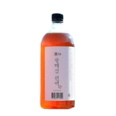 황매실액 매실청 황매실원액 1000ml 2개 1021521, 1L