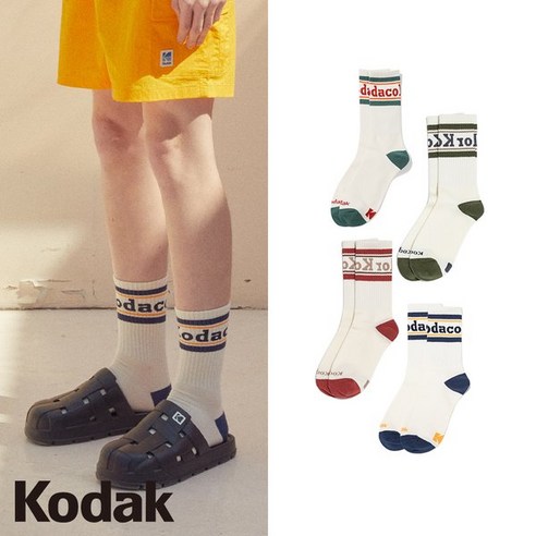 발끝까지 스타일을 완성하는 마법, 코닥 컬러 크루 양말 솔직 후기 코닥양말