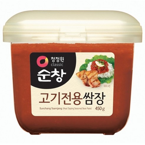 청정원순창 깔끔 매콤한 고기전용 쌈장, 450g, 2개 장/소스/드레싱/식초