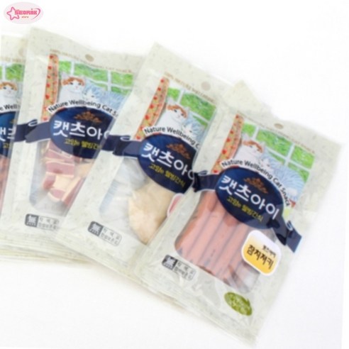 서락 캣츠아이 캣닢치킨슬라이스 27G 캣닙치킨컷트 - 동결/건조간식 | 쿠팡