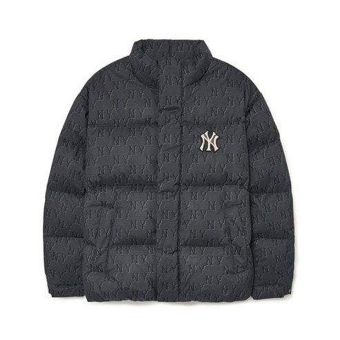 MLB 클래식 모노그램 프린트 숏패딩(3ADJM0736-50BKS) 304063