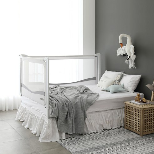 본베베 국민아기 침대가드, 밤에도 안심하고 숙면하세요!