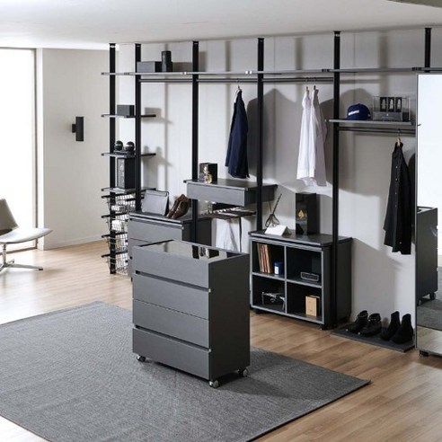 그시기 드레스룸 시스템 행거 시스템장 일대일 주문 설치 전문 업체