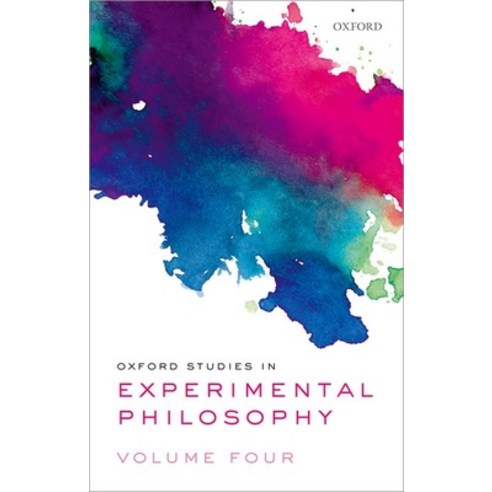 (영문도서) Oxford Studies in Experimental Philosophy Volume 4 Hardcover, Oxford University Press, USA, English, 9780192856890