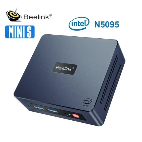 Beelink-미니 S 윈도우즈 11 인텔 세대 N5095 미니 PC DDR4 8GB 128GB SSD 4K HD 비디오 디스플레이 사무실 작업 데스크탑 컴퓨터, 해외공급사, 미국, [04] 8GB 1TB, 10.N5095 8GB 1TB - 미국