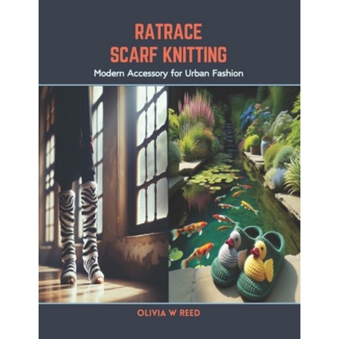 (영문도서) RatRace Scarf Knitting: Modern Accessory for Urban Fashion Paperback, Independently Published, English, 9798876032393