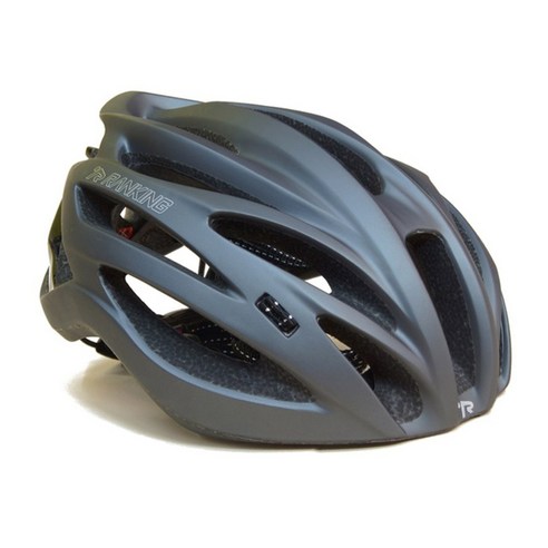 랭킹 페더 자전거 헬멧, 002 매트건메탈+글로시블랙