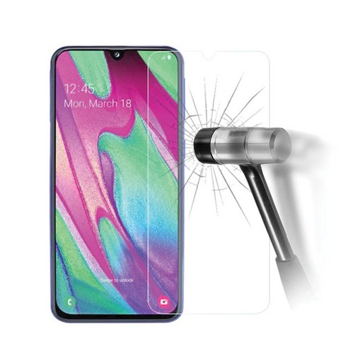 나인테크 1+1+1+1 갤럭시 A40 강화유리 방탄 액정 보호 필름 a405, 4개