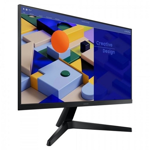 삼성전자 60.4cm LED 슬림베젤 모니터, F24T350