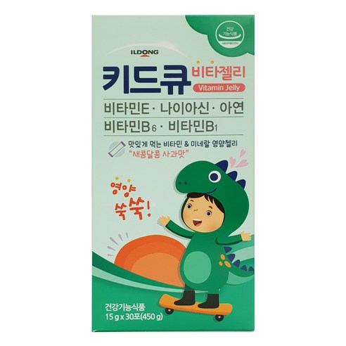 키드큐 비타젤리 어린이 종합영양제, 15g, 40포