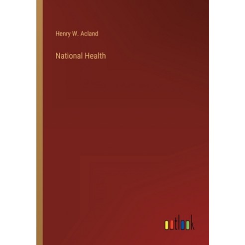 (영문도서) National Health Paperback, Outlook Verlag, English, 9783368125523