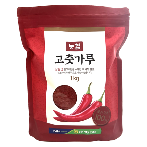 남안동농협 상등급 국산 고춧가루 1kg, 1개