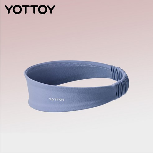 YOTTOY 요토이 스포츠 런닝 여성 헤어밴드 쫀쫀이 빠른 땀흡수 5가지컬러, 1개, 블루
