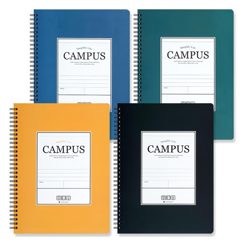 일상에 스며드는 기록의 아름다움, 포포팬시 3000 캠퍼스 스프링 노트 세트 스프링노트