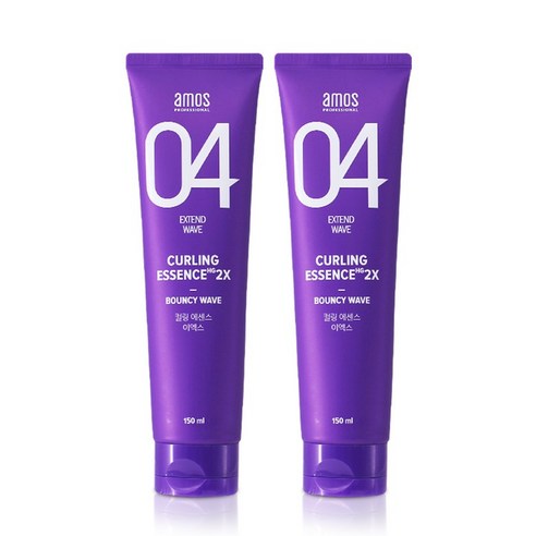 [백화점] 2EA 아모스 컬링 에센스 2X 이엑스 150ML 헤어 스타일링 [재고보유]