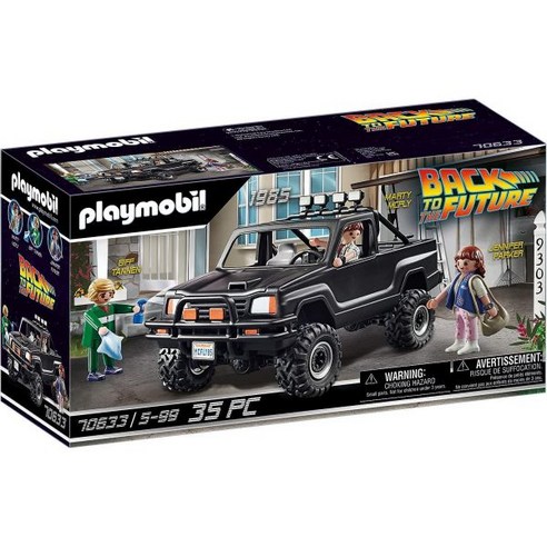 플레이모빌 Marty’s Pick Up Truck Back Future Age 6 70633, Martys Pick-Up Truck, 1개