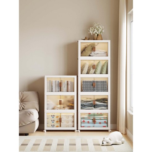 좁은 공간을 효율적으로, FONOW 모듈 수납장으로 깔끔한 변화를 경험하세요!