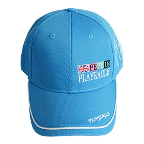 UV 보호 골프 조정 가능한 스포츠 야구 모자 선 바이저 여성용 남성용, 라이트 블루, 설명, 폴리 에스터
