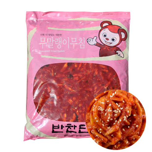 반찬단지 무말랭이4kg, 4kg, 1개