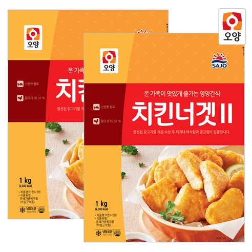 사조오양 치킨너겟 1kg+1kg, 1kg, 2개