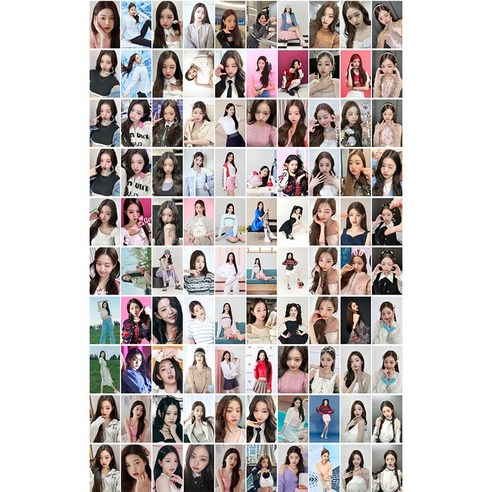 [국내 발송]아이브포카 장원영 WONYOUNG 개인 굿즈 포토카드 100장, 시리즈 2