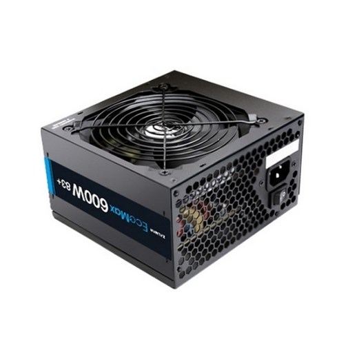 잘만 EcoMax 600W 83+ PC파워 파워서플라이, 단품