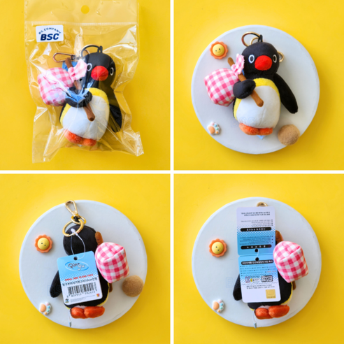 사랑스러움 한가득, 일상에 스며드는 핑구 보따리 펭귄 인형