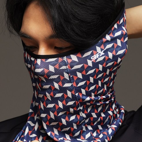 나인에프엑스 썸머체이스 넥게이터 여름용 스포츠워머 마스크 릴렉스핏, 04.코어드 네이비코랄