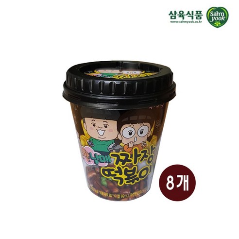 [푸드원스토어] 흔한남매 즉석떡볶이 4종 115g, 짜장맛 4ea, 4개