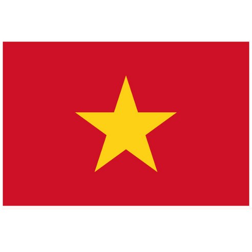 90x60 중형 베트남 국기 vietnam flag, 1개, 네이비