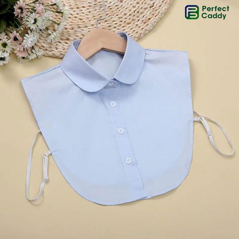 스타일을 완성하는 마법, 퍼팩트캐디 페이크카라 레이어드 셔츠 넥케이프 페이크카라