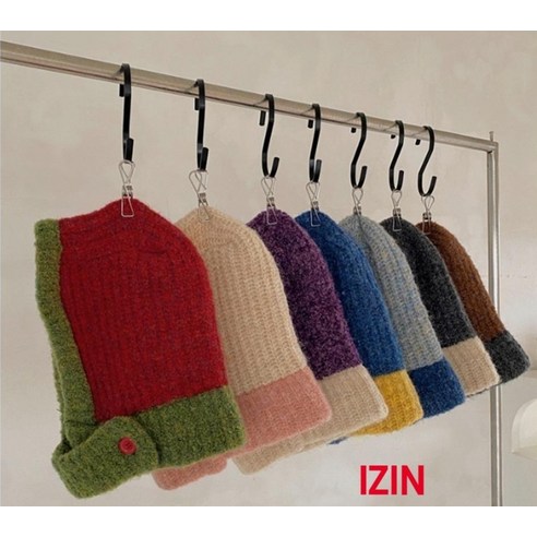 IZIN 바라클라바 단추 후드모자: 겨울철의 따뜻한 동반자 에잇세컨즈바라클라바