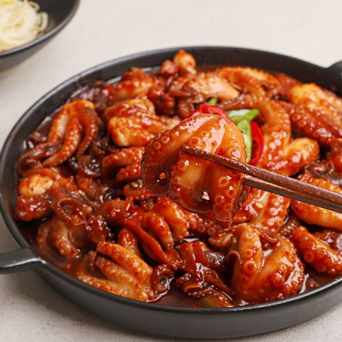 [신내린쭈꾸미]저녁메뉴 캠핑요리 매운양념 쭈꾸미볶음300g x5팩, 5팩