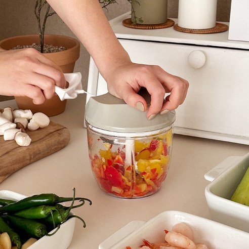 만능 야채다지기_수동믹서 분쇄기, 1개