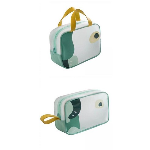 욕실 용 손잡이가있는 화장품 보관 가방 핸드백 26x15x10cm + 29x21x12cm, 설명한대로, 설명한대로, 설명한대로