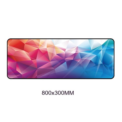 YJQ 대형 800x300 2/3mm 게이머 데스크 패드 노트북 마우스 매트 게임용 마우스 패드 XL 마우스 패드 PC 컴퓨터 키보드 데스크 매트 액세서리 카펫, DBX-483-80X30_2MM Thickness