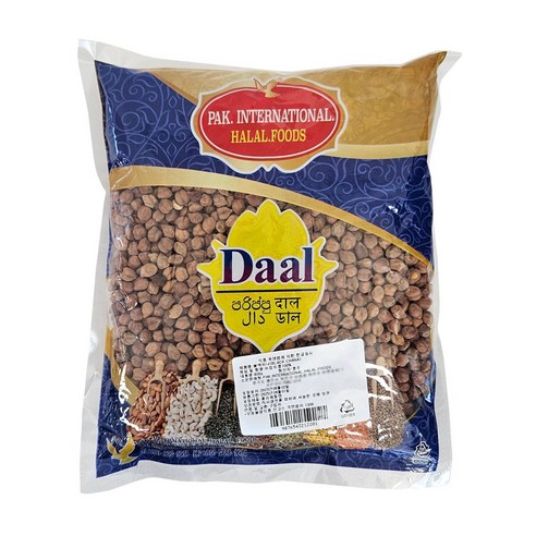 호주 Daal 블랙차나 이집트콩 800g 음식 요리 재료 식자재 / BLACK CHANA HALAL, 1개