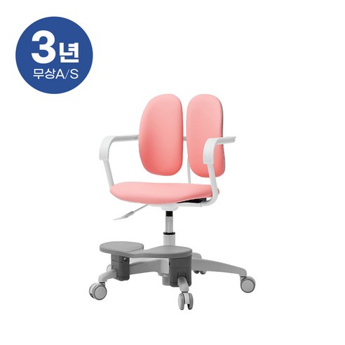듀오백 밀키 228HF 아동의자 무회전중심봉+발받침 편안한 자세를 위한 아동용 의자
