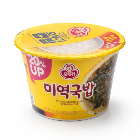 오뚜기 컵 미역국밥