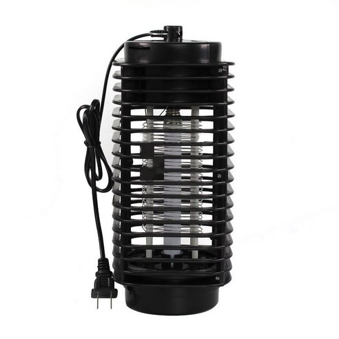 아마존 통전격식 모기등 모기잡이기, 220V 옴니언 플러그(LED 램프), 검정색