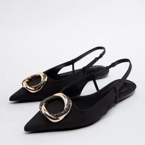 ZARA 자라 24SS 여성 신발 샌들 MULL 뮬블로퍼 고급감