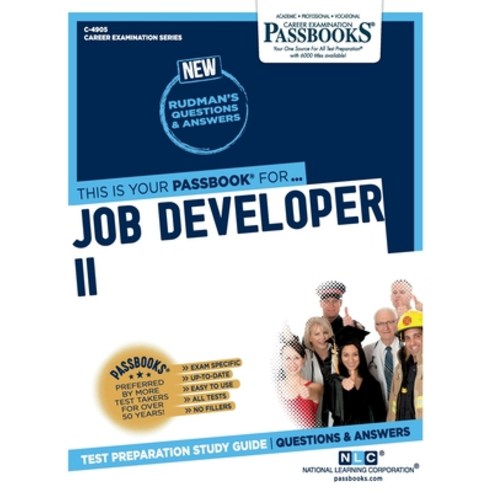 Job Developer II Paperback, National Learning Corp