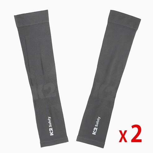 K2 SAFETY 베이직 쿨토시 IUS21904, 그레이, 2세트