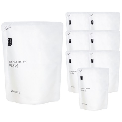 생활공작소 핸드워시 망고향, 3개, 250ml 생활공작소 핸드워시 망고향, 3개, 250ml