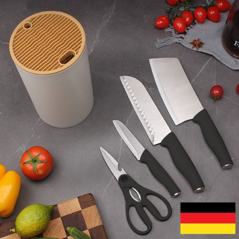 주방의 품격을 높이는 독일 스텐 양면도마 + 칼가위 세트